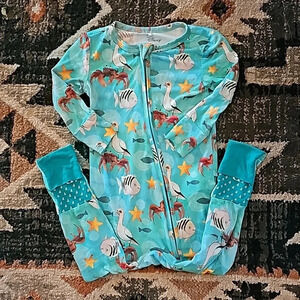 Posh Peanut Little Mermaid Beach Buddies Convertible zippy